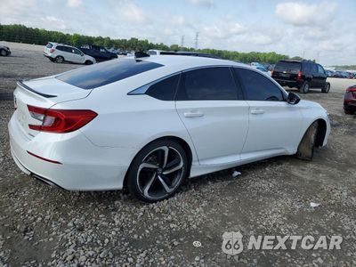 Trzecie zdjęcie samochodu z tyłu: 2022 HONDA ACCORD SPORT VIN:1HGCV1F36NA049762 - miniatura