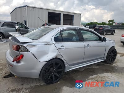 Trzecie zdjęcie samochodu z tyłu: 2008 MITSUBISHI LANCER GTS VIN:JA3AU86U08U037120 - miniatura