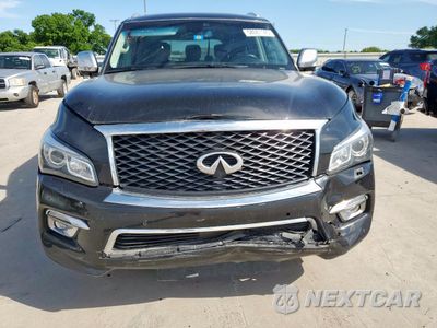 Piąte zdjęcie samochodu w środku: 2017 INFINITI QX80 BASE VIN:JN8AZ2NDXH9831079 - miniatura
