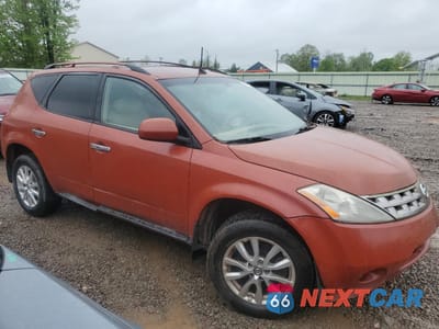 Czwarte zdjęcie samochodu z boku: 2005 NISSAN MURANO SL VIN:JN8AZ08W95W441878 - miniatura