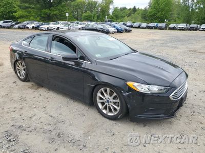Czwarte zdjęcie samochodu z boku: 2017 FORD FUSION SE VIN:3FA6P0HD1HR268599 - miniatura