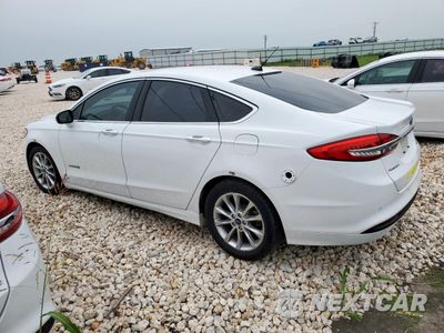 Drugie zdjęcie samochodu z przodu: 2017 FORD FUSION SE HYBRID VIN:3FA6P0LU8HR409384 - miniatura