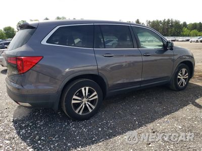 Trzecie zdjęcie samochodu z tyłu: 2017 HONDA PILOT EXL VIN:5FNYF6H51HB093709 - miniatura