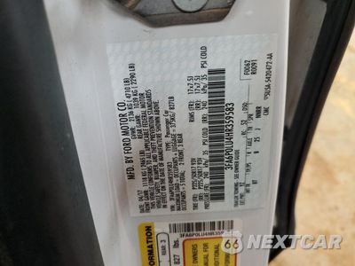 Zdjęcie 12 z 12 samochodu: 2017 FORD FUSION SE HYBRID VIN:3FA6P0LU4HR359583 - miniatura