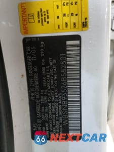Zdjęcie 12 z 12 samochodu: 2006 BMW M5 VIN:WBSNB93526B582801 - miniatura