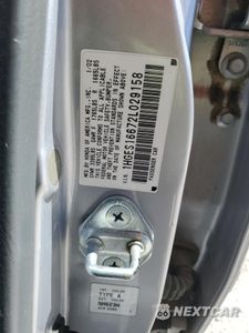 Zdjęcie 12 z 14 samochodu: 2002 HONDA CIVIC LX VIN:1HGES16672L029158 - miniatura