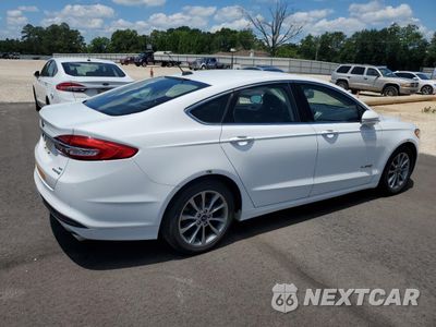 Trzecie zdjęcie samochodu z tyłu: 2017 FORD FUSION SE HYBRID VIN:3FA6P0LU0HR409248 - miniatura