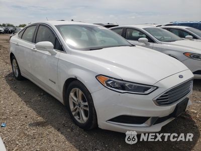 Czwarte zdjęcie samochodu z boku: 2018 FORD FUSION SE HYBRID VIN:3FA6P0LU7JR172084 - miniatura