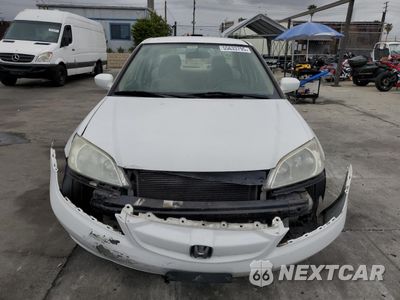 Piąte zdjęcie samochodu w środku: 2005 HONDA CIVIC HYBRID VIN:JHMES96675S016366 - miniatura