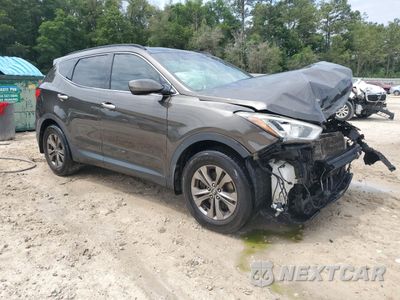 Czwarte zdjęcie samochodu z boku: 2013 HYUNDAI SANTA FE SPORT VIN:5XYZU3LBXDG071054 - miniatura