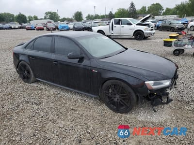 Czwarte zdjęcie samochodu z boku: 2014 AUDI S4 PREMIUM PLUS VIN:WAUBGAFL5EA045672 - miniatura