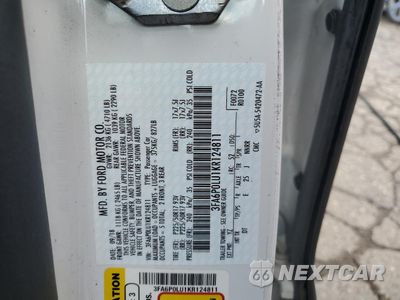 Zdjęcie 12 z 13 samochodu: 2019 FORD FUSION SE VIN:3FA6P0LU1KR124811 - miniatura