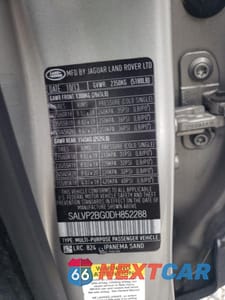 Zdjęcie 12 z 14 samochodu: 2013 LAND ROVER RANGE ROVER EVOQUE PURE PLUS VIN:SALVP2BG0DH852288 - miniatura