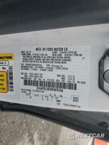 Zdjęcie 12 z 13 samochodu: 2017 FORD FUSION SE HYBRID VIN:3FA6P0LU0HR409346 - miniatura