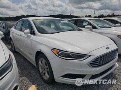 Czwarte zdjęcie samochodu z boku: 2018 FORD FUSION SE HYBRID VIN:3FA6P0LU6JR171962 - miniatura