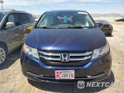 Piąte zdjęcie samochodu w środku: 2014 HONDA ODYSSEY LX VIN:5FNRL5H21EB026021 - miniatura