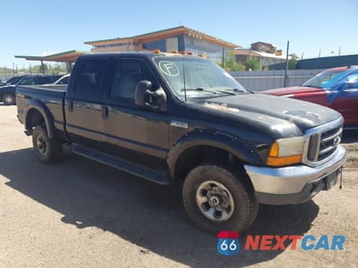 Czwarte zdjęcie samochodu z boku: 1999 FORD F250 SUPER DUTY VIN:1FTNW21F8XEA63802 - miniatura