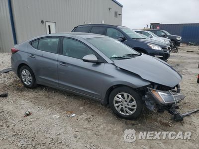 Czwarte zdjęcie samochodu z boku: 2019 HYUNDAI ELANTRA SE VIN:KMHD74LF8KU868713 - miniatura