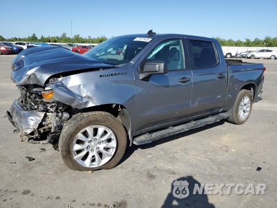 2021 CHEVROLET SILVERADO C1500 CUSTOM 1GCPWBEK1MZ254336 - główne zdjęcie licytacji z USA - miniatura