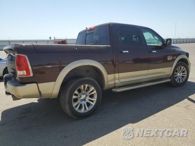 Trzecie zdjęcie samochodu z tyłu: 2014 RAM 1500 LONGHORN VIN:1C6RR6PT6ES210265 - miniatura