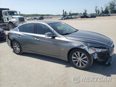 Czwarte zdjęcie samochodu z boku: 2015 INFINITI Q50 BASE VIN:JN1BV7AP8FM359101 - miniatura