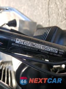 Zdjęcie 9 z 9 samochodu: 2001 HARLEY-DAVIDSON FLHRI VIN:1HD1FBW101Y647126 - miniatura
