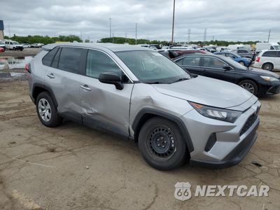 Czwarte zdjęcie samochodu z boku: 2022 TOYOTA RAV4 LE VIN:2T3F1RFV8NC289647 - miniatura