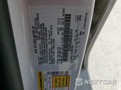 Zdjęcie 12 z 12 samochodu: 2019 FORD FUSION SE VIN:3FA6P0LU0KR263974 - miniatura