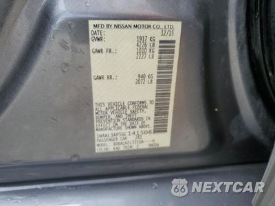 Zdjęcie 12 z 12 samochodu: 2016 NISSAN ALTIMA 2.5 VIN:1N4AL3AP5GC141508 - miniatura