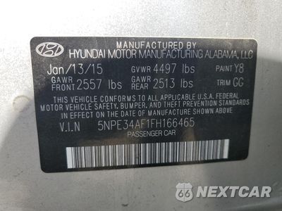Zdjęcie 12 z 12 samochodu: 2015 HYUNDAI SONATA SPORT VIN:5NPE34AF1FH166465 - miniatura