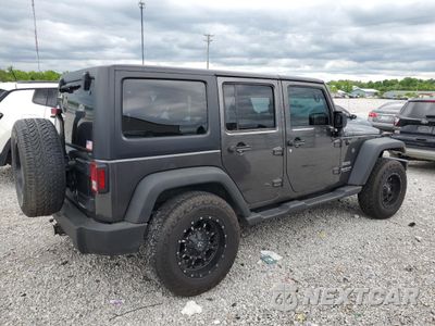 Trzecie zdjęcie samochodu z tyłu: 2017 JEEP WRANGLER UNLIMITED SPORT VIN:1C4BJWDG4HL524617 - miniatura