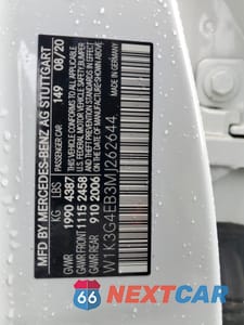 Zdjęcie 12 z 12 samochodu: 2021 MERCEDES-BENZ A 220 VIN:W1K3G4EB3MJ262644 - miniatura