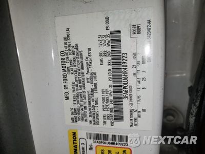 Zdjęcie 12 z 12 samochodu: 2017 FORD FUSION SE HYBRID VIN:3FA6P0LU6HR409223 - miniatura