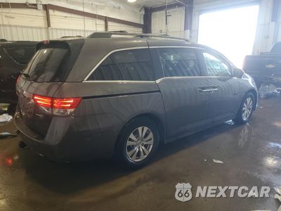 Trzecie zdjęcie samochodu z tyłu: 2016 HONDA ODYSSEY SE VIN:5FNRL5H38GB015500 - miniatura