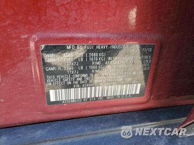 Zdjęcie 12 z 12 samochodu: 2014 SUBARU OUTBACK 2.5I PREMIUM VIN:4S4BRCCC1E3260186 - miniatura