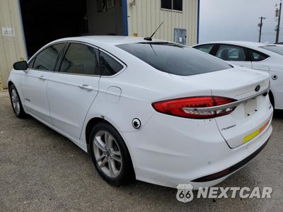 Drugie zdjęcie samochodu z przodu: 2018 FORD FUSION SE HYBRID VIN:3FA6P0LU8JR171820 - miniatura