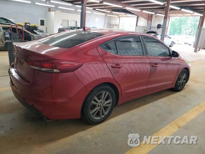 Trzecie zdjęcie samochodu z tyłu: 2018 HYUNDAI ELANTRA SEL VIN:5NPD84LF1JH222780 - miniatura