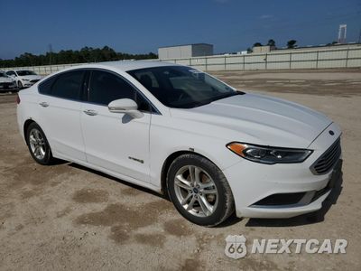 Czwarte zdjęcie samochodu z boku: 2018 FORD FUSION SE HYBRID VIN:3FA6P0LU8JR171901 - miniatura