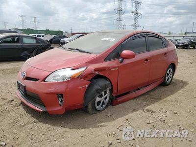 2014 TOYOTA PRIUS JTDKN3DU5E1736524 - główne zdjęcie licytacji z USA - miniatura
