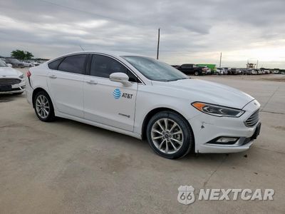 Czwarte zdjęcie samochodu z boku: 2017 FORD FUSION SE HYBRID VIN:3FA6P0LU7HR408985 - miniatura