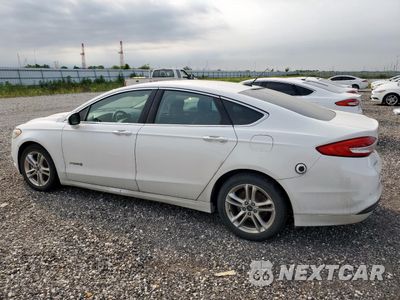 Drugie zdjęcie samochodu z przodu: 2018 FORD FUSION SE HYBRID VIN:3FA6P0LU1JR171674 - miniatura