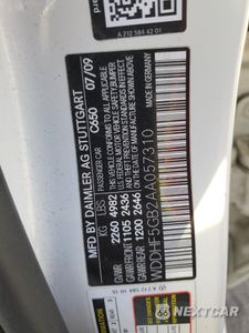 Zdjęcie 12 z 14 samochodu: 2010 MERCEDES-BENZ E 350 VIN:WDDHF5GB2AA057310 - miniatura