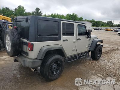Trzecie zdjęcie samochodu z tyłu: 2007 JEEP WRANGLER X VIN:1J4GB39147L115161 - miniatura