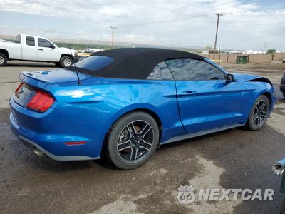 Trzecie zdjęcie samochodu z tyłu: 2020 FORD MUSTANG VIN:1FATP8UH8L5180008 - miniatura