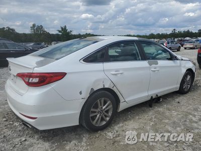 Trzecie zdjęcie samochodu z tyłu: 2016 HYUNDAI SONATA SE VIN:5NPE24AF4GH375526 - miniatura