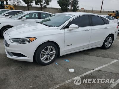 2018 FORD FUSION SE HYBRID 3FA6P0LU4JR278623 - główne zdjęcie licytacji z USA - miniatura