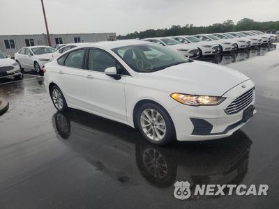 Czwarte zdjęcie samochodu z boku: 2020 FORD FUSION SE VIN:3FA6P0LU4LR263560 - miniatura