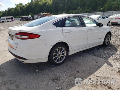 Trzecie zdjęcie samochodu z tyłu: 2017 FORD FUSION SE HYBRID VIN:3FA6P0LU4HR409267 - miniatura
