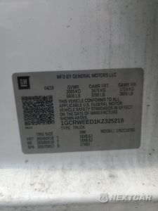 Zdjęcie 12 z 15 samochodu: 2019 CHEVROLET SILVERADO C1500 LTZ VIN:1GCRWEED1KZ325219 - miniatura