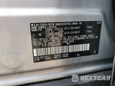 Zdjęcie 13 z 14 samochodu: 2022 TOYOTA RAV4 LE VIN:2T3F1RFV8NC289647 - miniatura